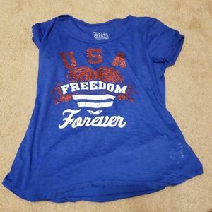 Blue USA T-shirt